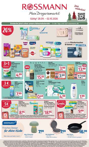 Prospekte Rossmann - 28.09.2026 - 2.10.2026.