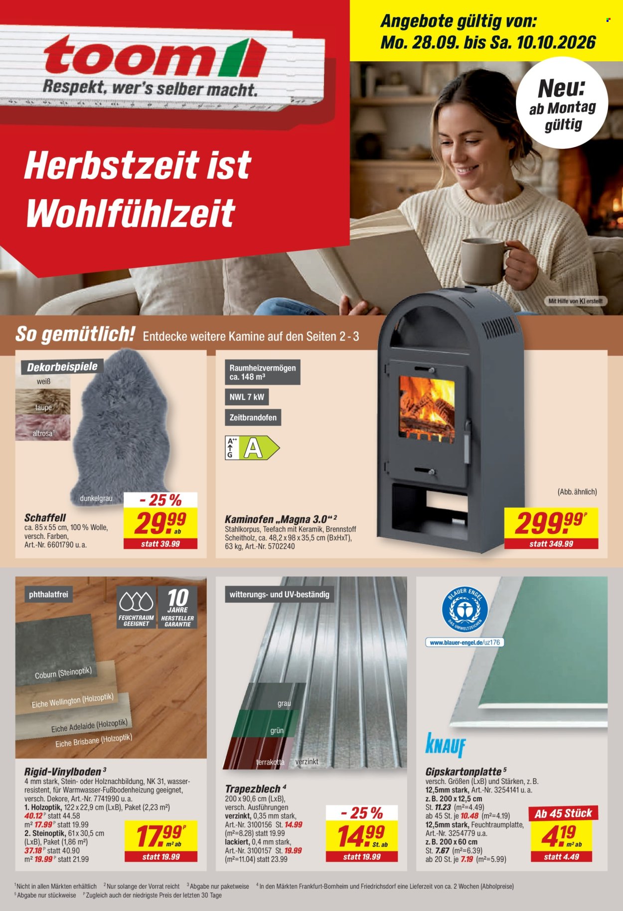 toom Baumarkt Prospekte  - 28.09.2026 - 10.10.2026. Seite 5