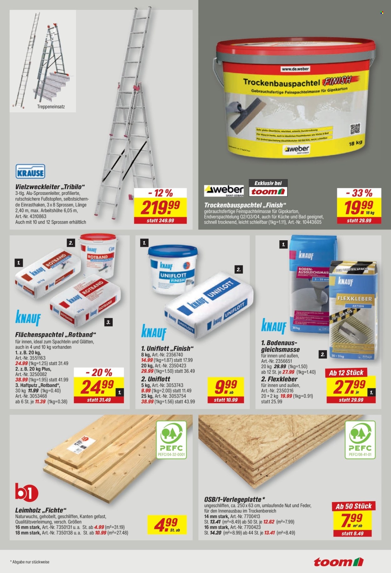 toom Baumarkt Prospekte  - 28.09.2026 - 10.10.2026. Seite 9