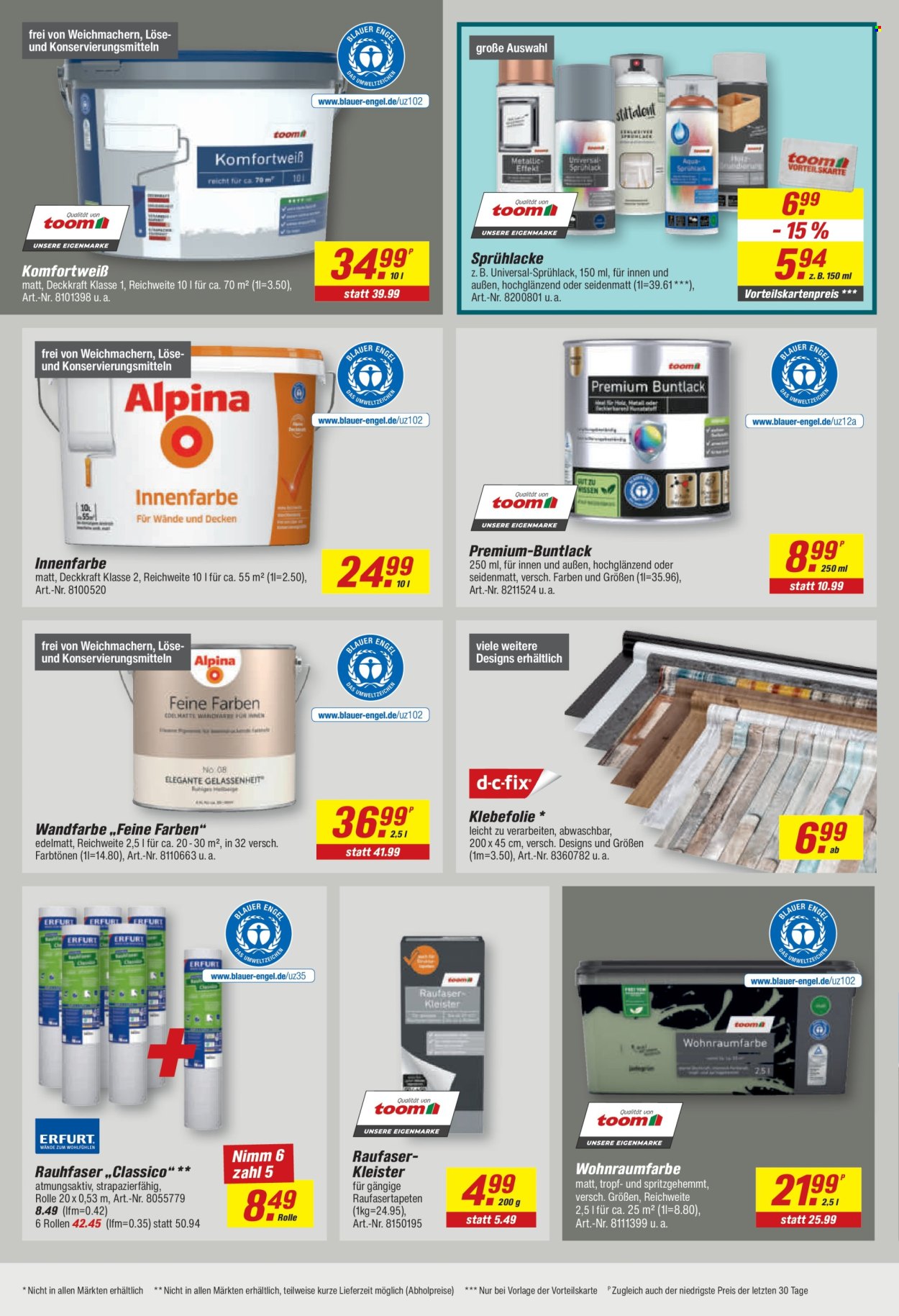 toom Baumarkt Prospekte  - 28.09.2026 - 10.10.2026. Seite 18