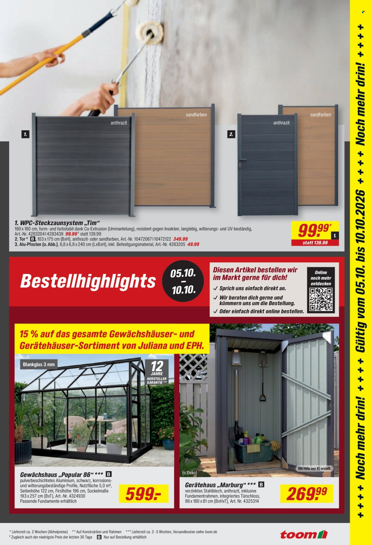 toom Baumarkt Prospekte  - 28.09.2026 - 10.10.2026. Seite 25