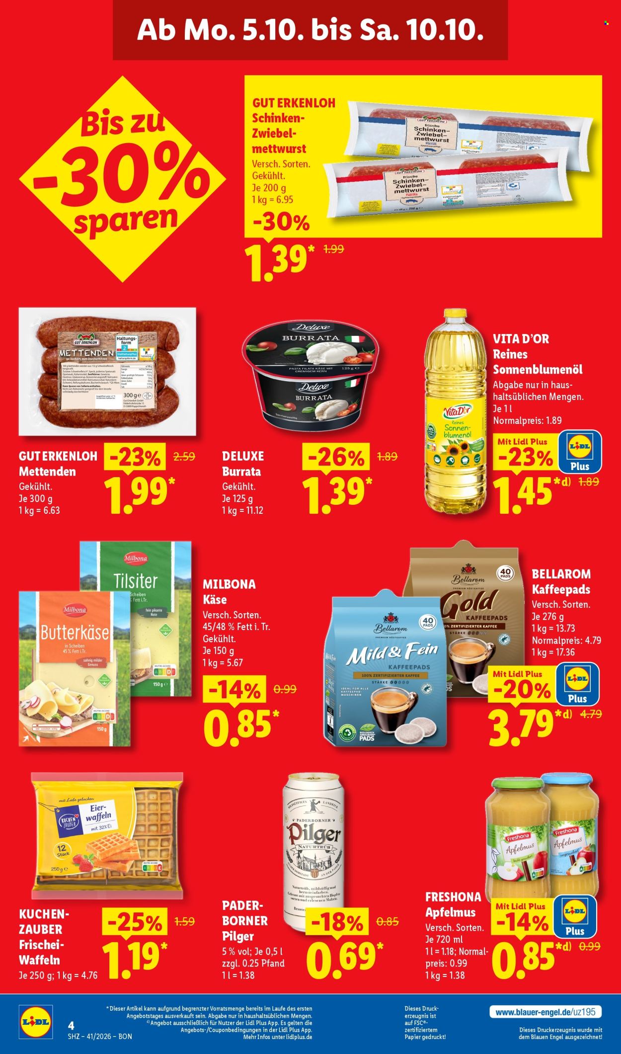 Lidl Prospekte  - 5.10.2026 - 10.10.2026. Seite 4