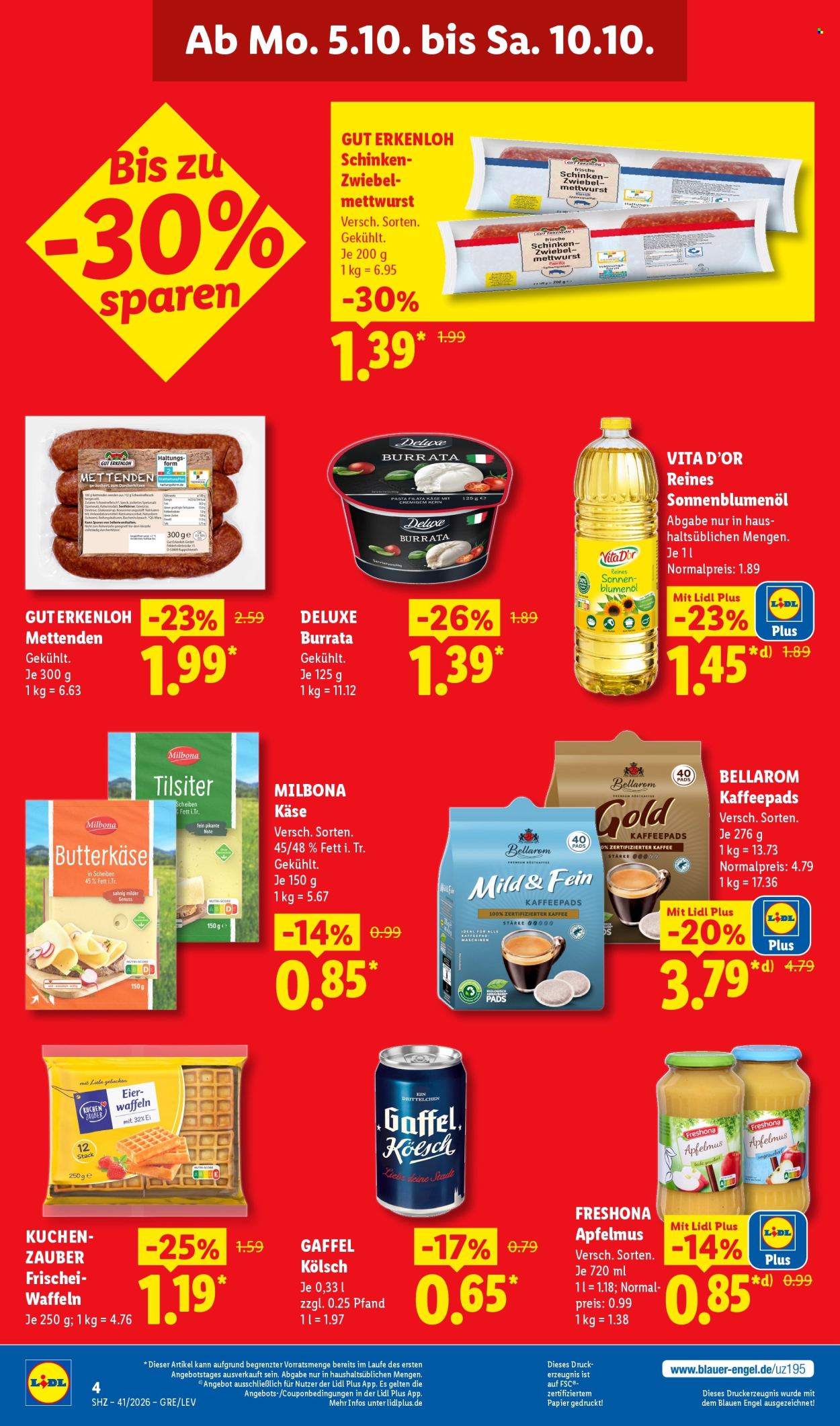 Lidl Prospekte  - 5.10.2026 - 10.10.2026. Seite 4
