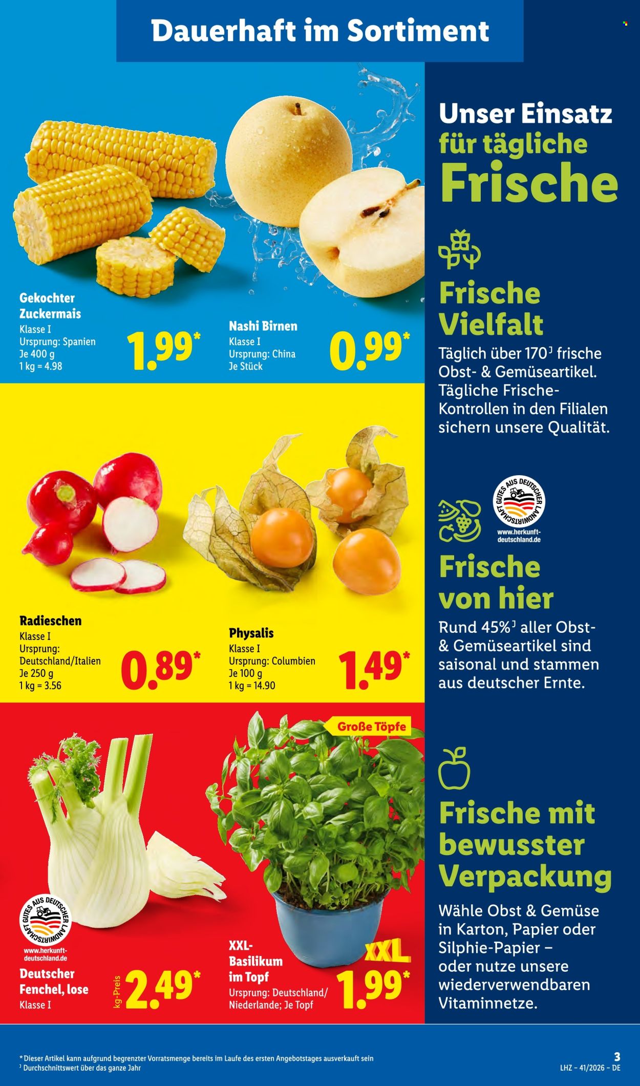 Lidl Prospekte  - 5.10.2026 - 10.10.2026. Seite 3