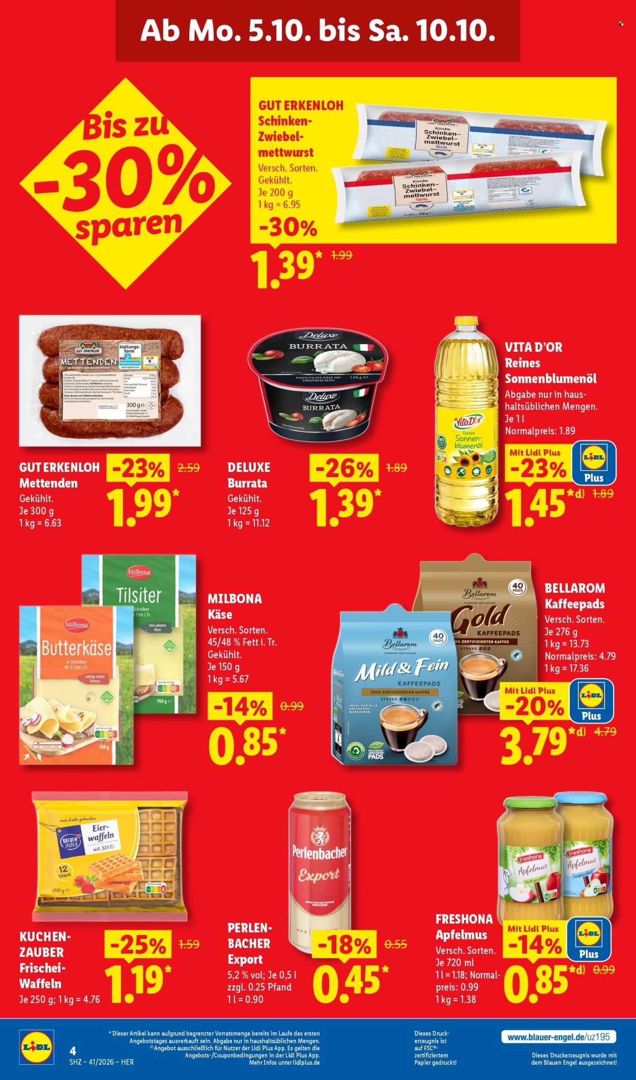Lidl Prospekte  - 5.10.2026 - 10.10.2026. Seite 4
