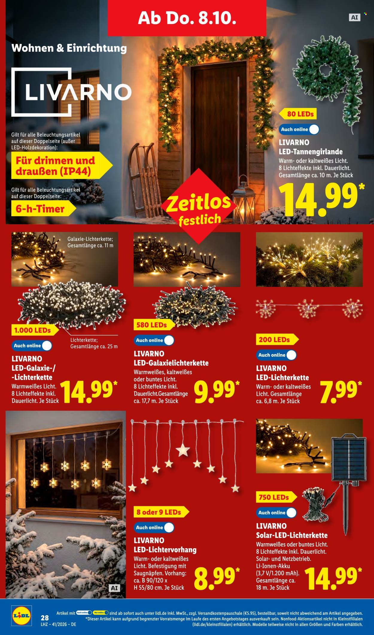 Lidl Prospekte  - 5.10.2026 - 10.10.2026. Seite 50