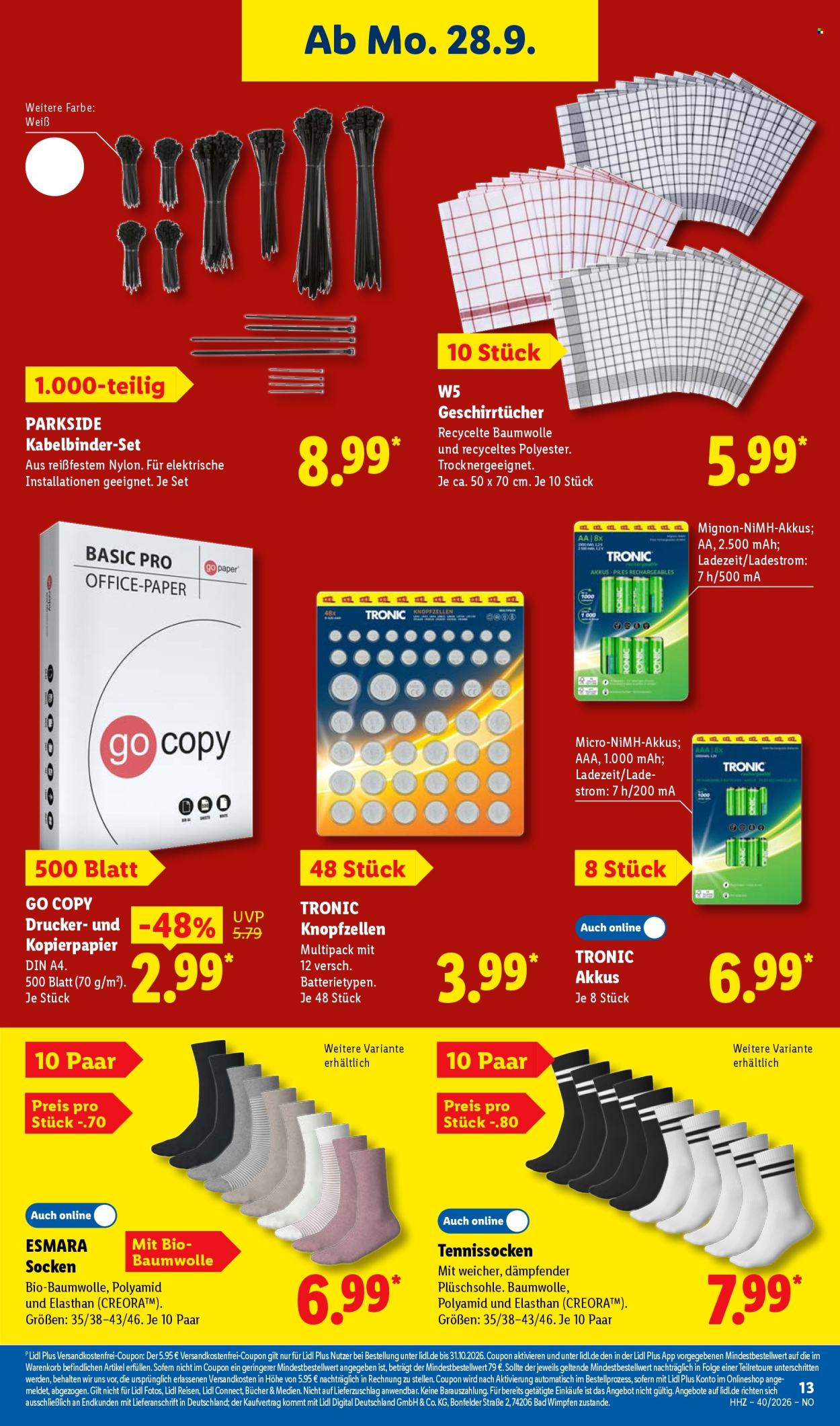 Lidl Prospekte  - 28.09.2026 - 2.10.2026. Seite 33