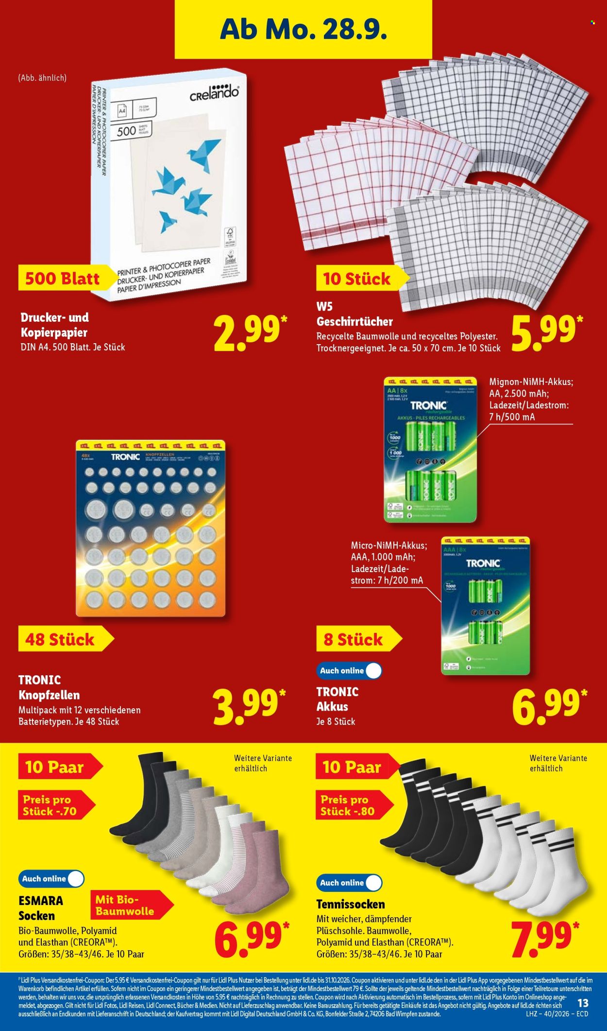 Lidl Prospekte  - 28.09.2026 - 2.10.2026. Seite 33