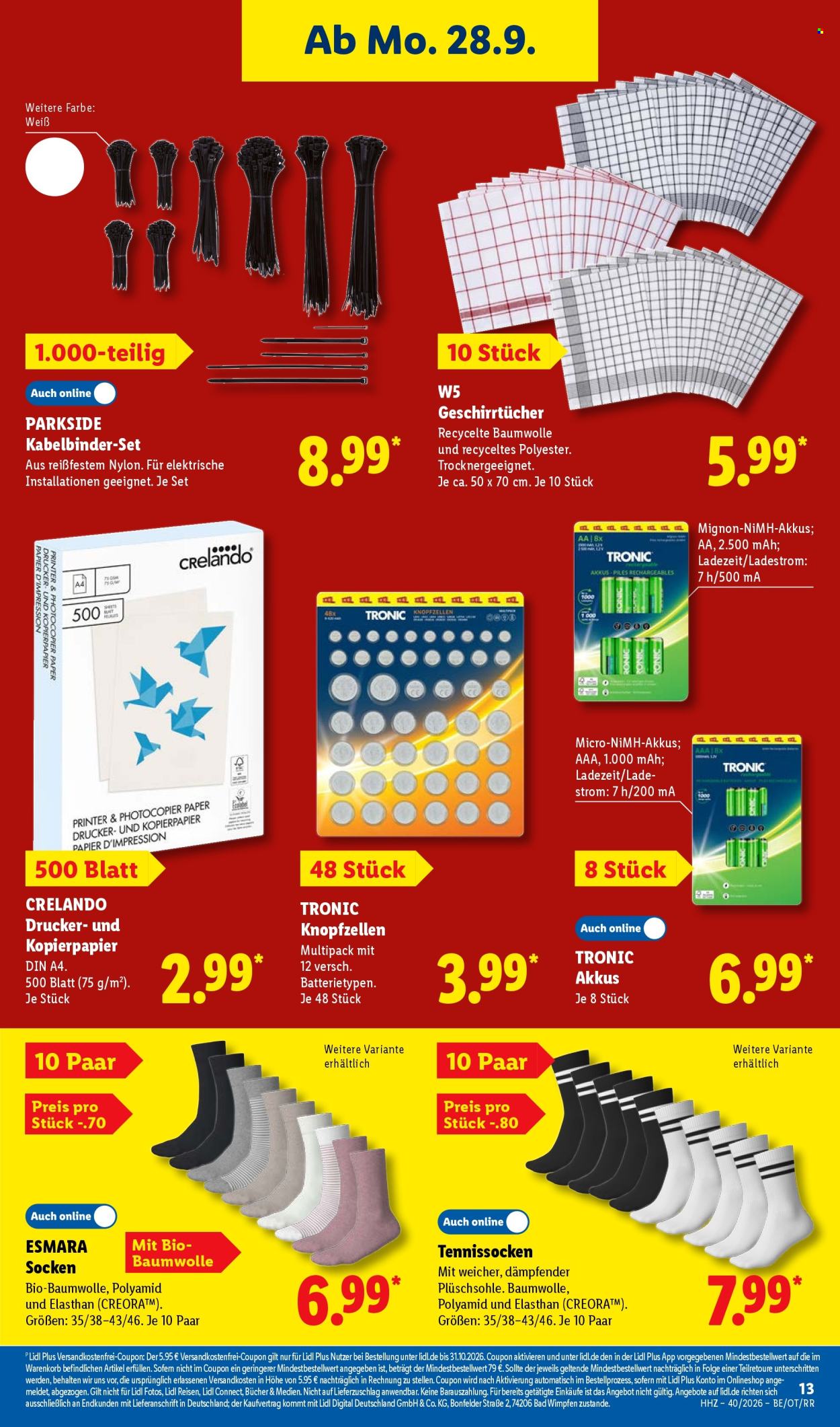 Lidl Prospekte  - 28.09.2026 - 2.10.2026. Seite 33
