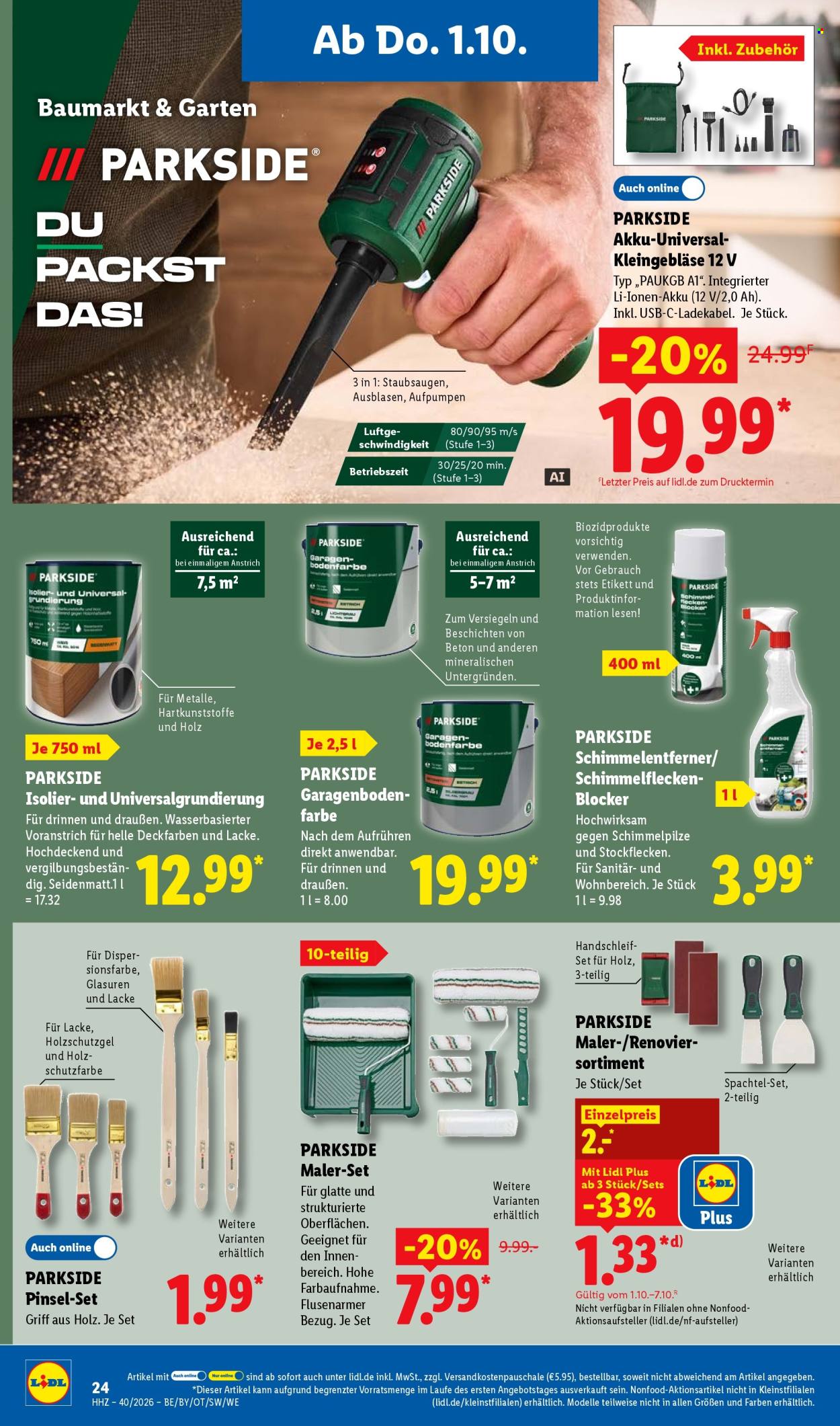 Lidl Prospekte  - 28.09.2026 - 2.10.2026. Seite 44