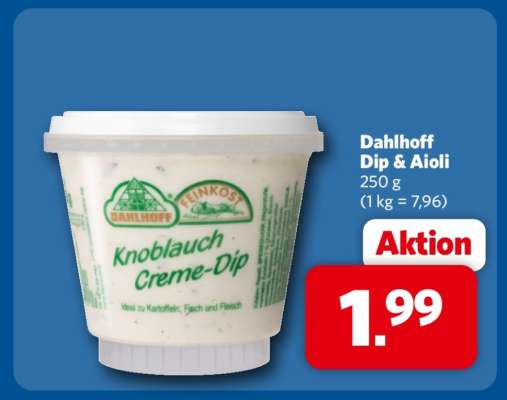 Dahlhoff Dip & Aioli