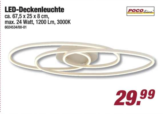 LED-Deckenleuchte