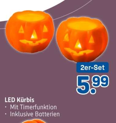 LED Kürbis