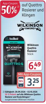 Wilkinson Quattro Rasierer