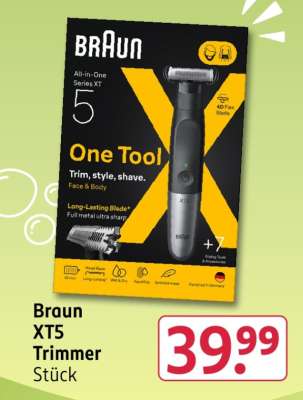 Braun XT5 Trimmer