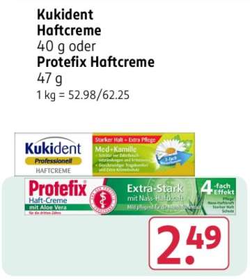 Kukident Haftcreme