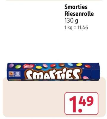 Smarties Riesenrolle*
