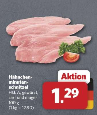 Hähnchenminutenschnitzel