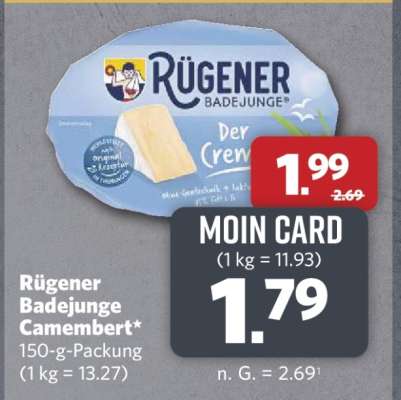 Rügener Badejunge Camembert