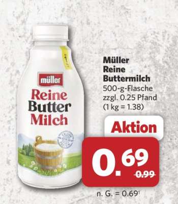MÜLLER Reine Buttermilch