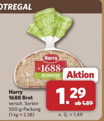 Harry 1688 Brot