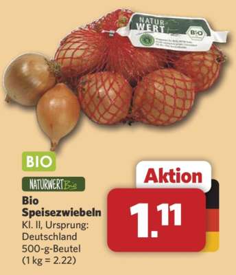 Bio-Speisezwiebeln