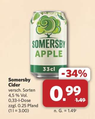 SOMERSBY Cider