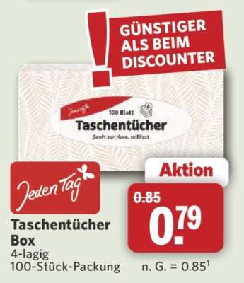 Taschentücher Box