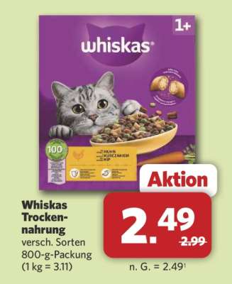 Whiskas Trockennahrung