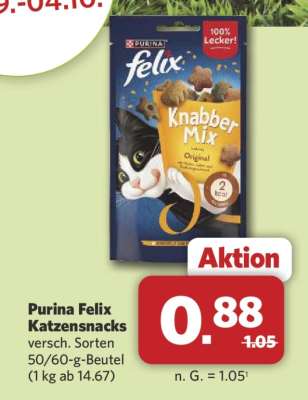 Purina Felix Katzensnacks