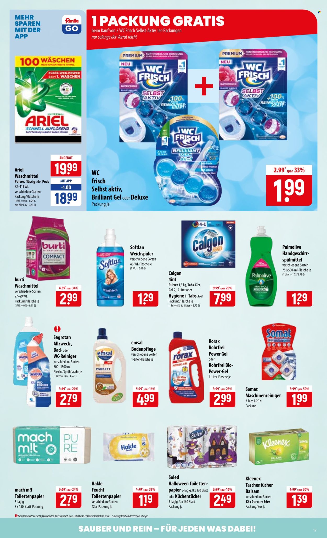 famila Prospekte  - 28.09.2026 - 2.10.2026. Seite 17