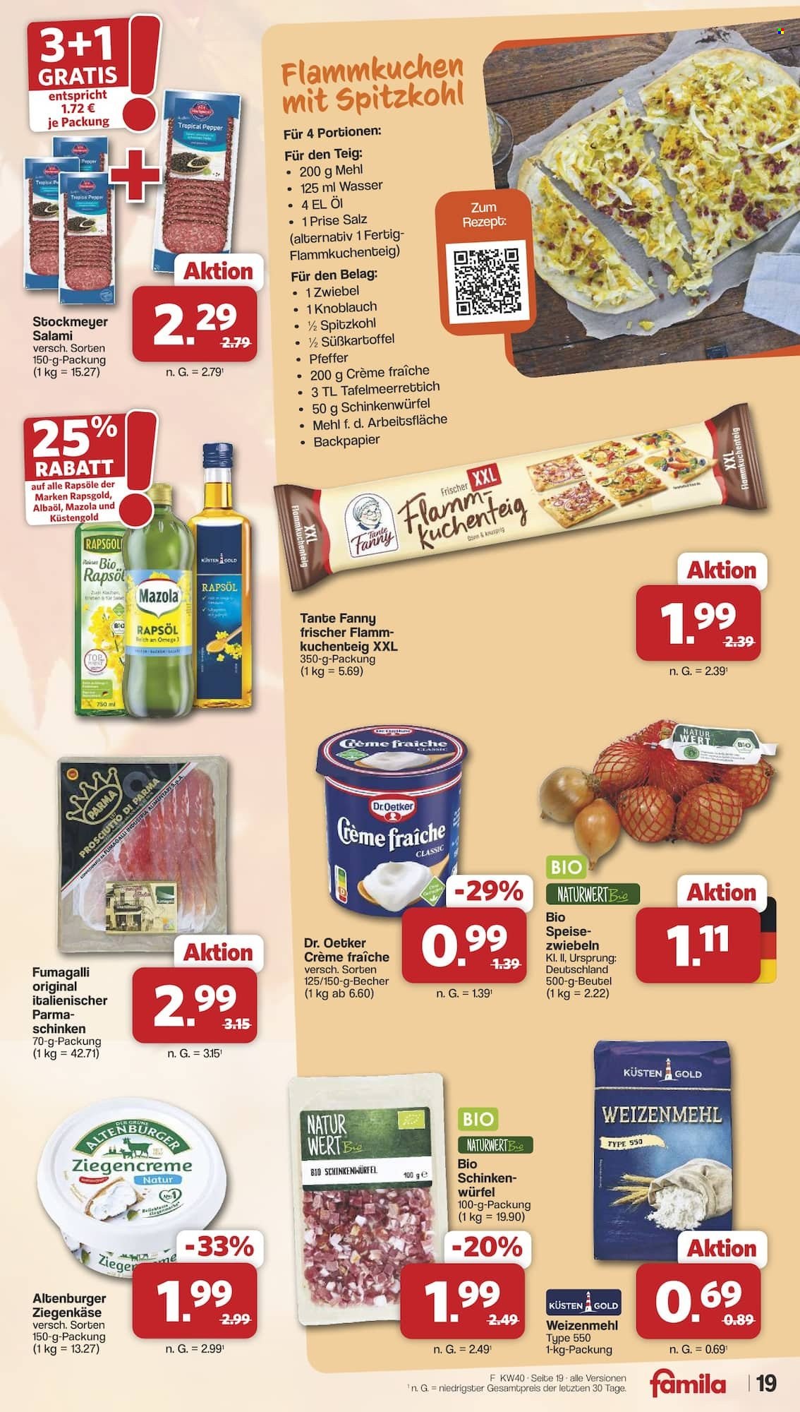 famila Prospekte  - 28.09.2026 - 2.10.2026. Seite 19