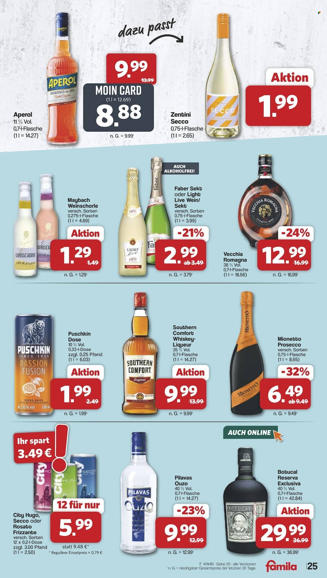 famila Prospekte  - 28.09.2026 - 2.10.2026. Seite 25