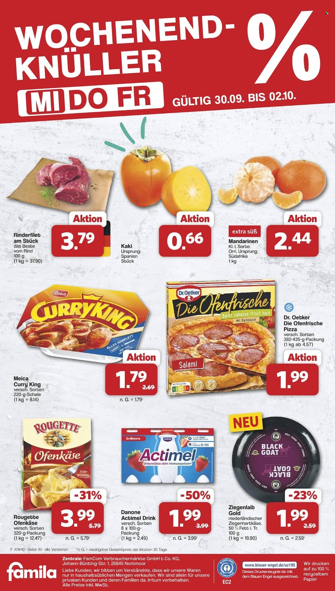 famila Prospekte  - 28.09.2026 - 2.10.2026. Seite 40