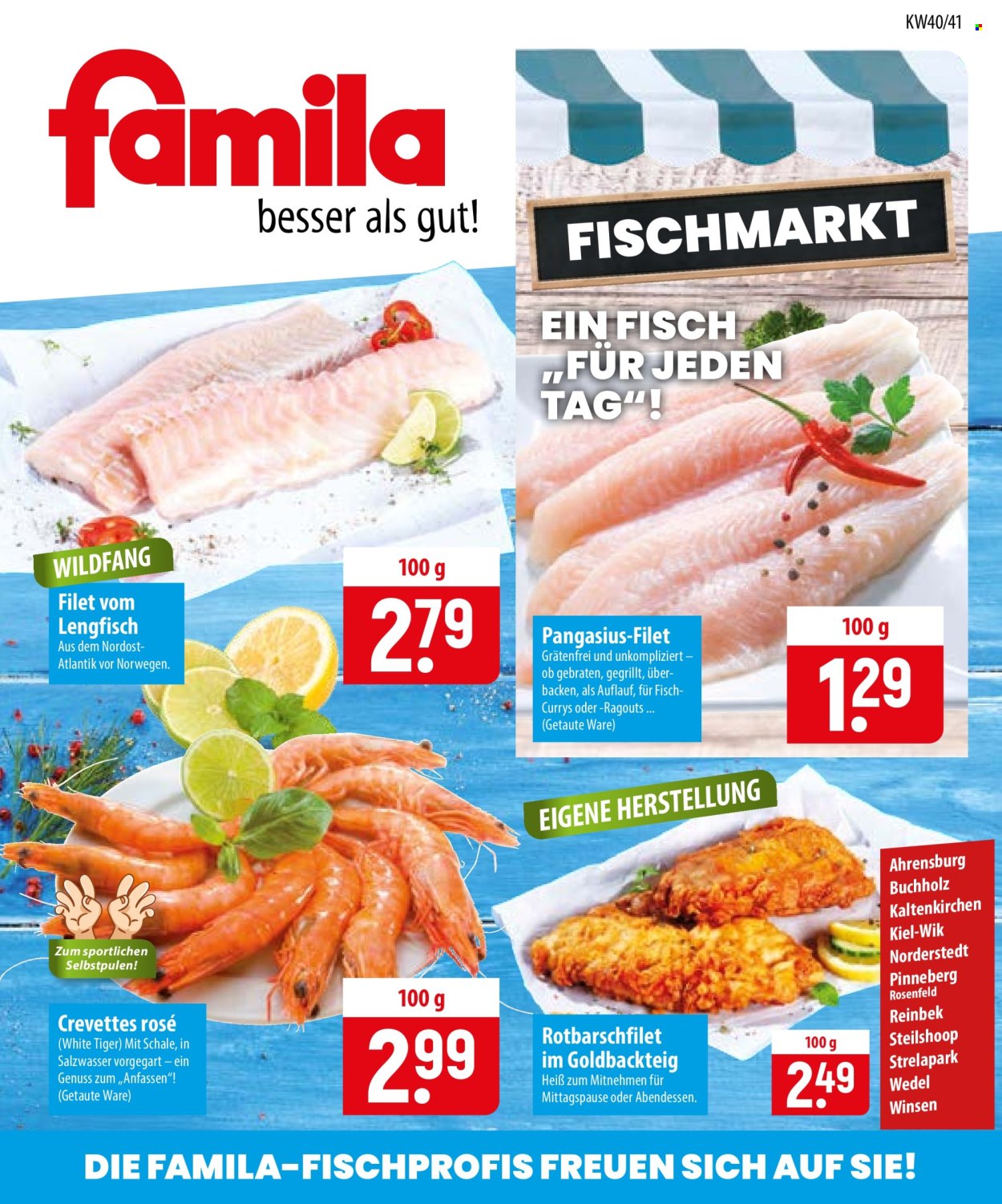 famila Prospekte  - 28.09.2026 - 10.10.2026. Seite 1