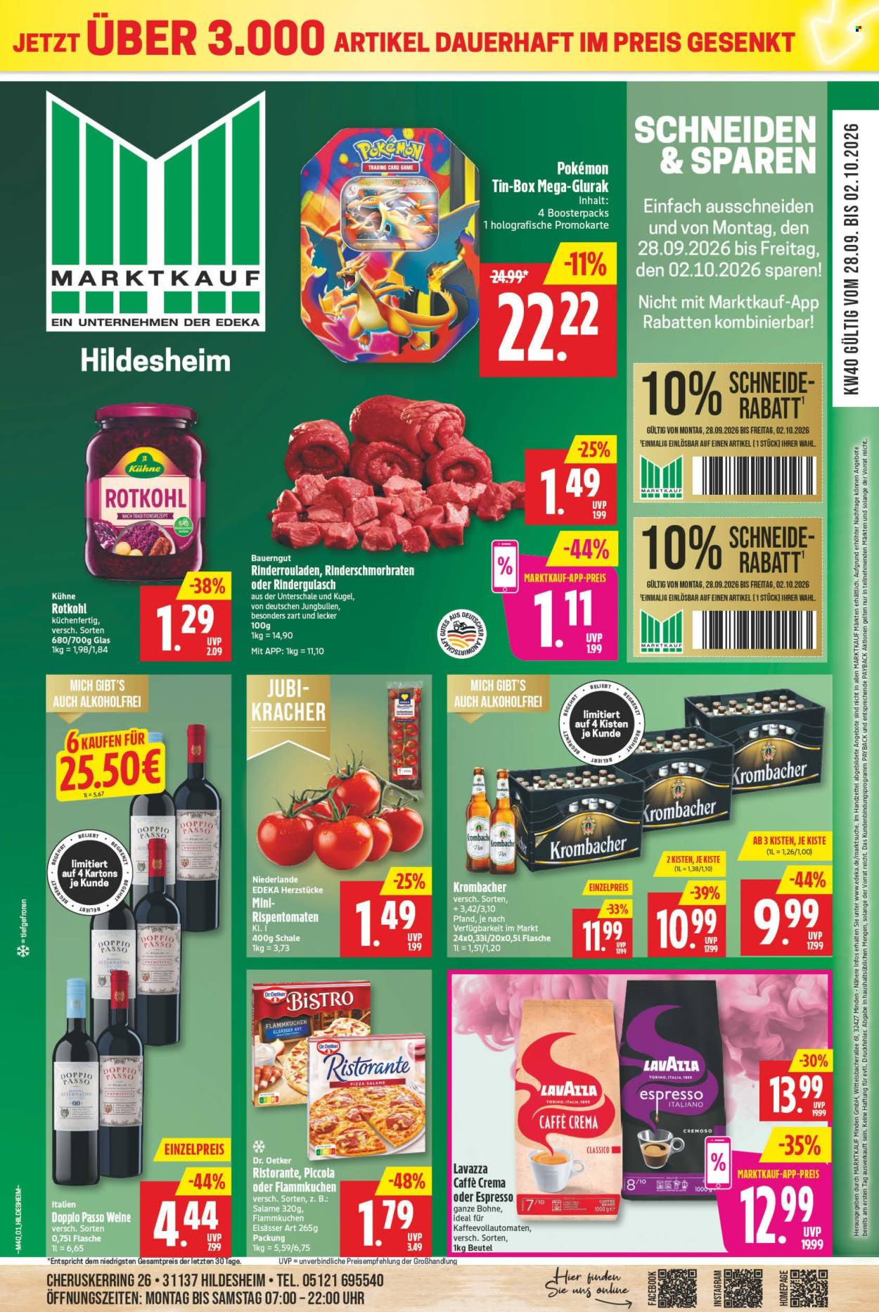 Marktkauf Prospekte  - 28.09.2026 - 2.10.2026. Seite 1