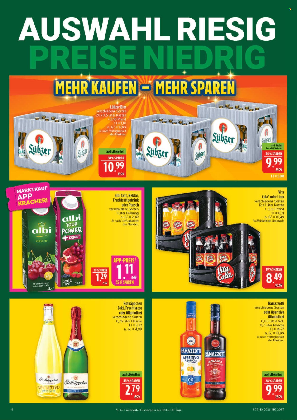 Marktkauf Prospekte  - 28.09.2026 - 2.10.2026. Seite 4