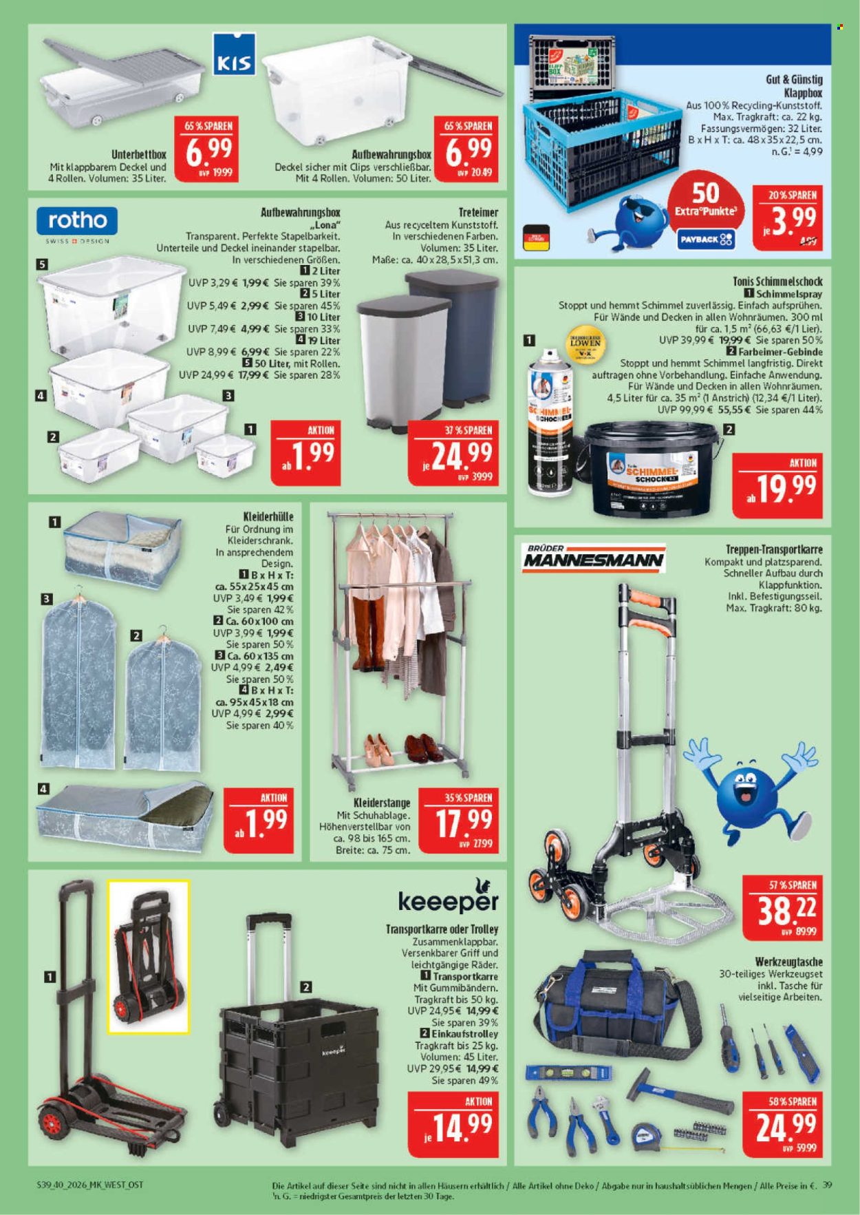 Marktkauf Prospekte  - 28.09.2026 - 2.10.2026. Seite 39