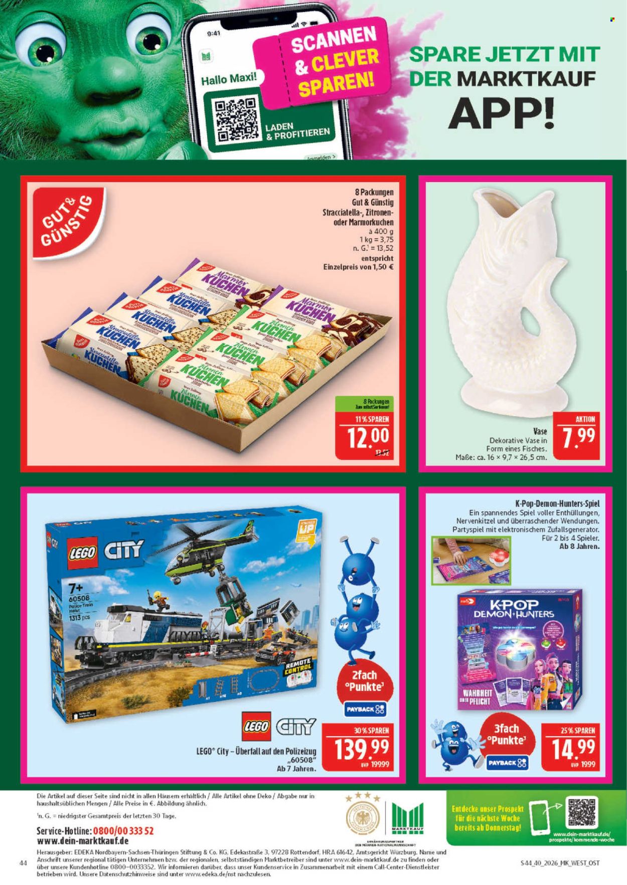 Marktkauf Prospekte  - 28.09.2026 - 2.10.2026. Seite 44