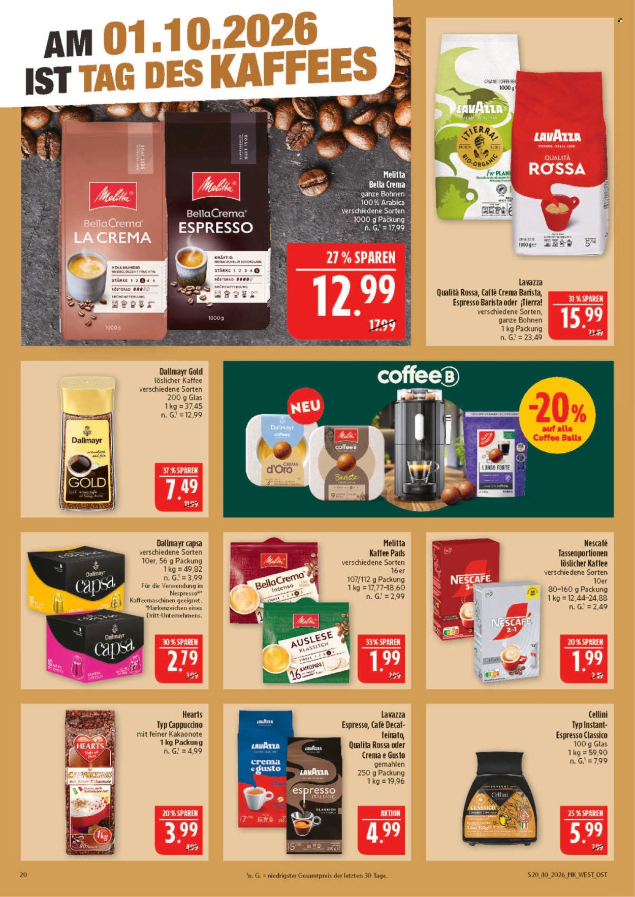 Marktkauf Prospekte  - 28.09.2026 - 2.10.2026. Seite 20