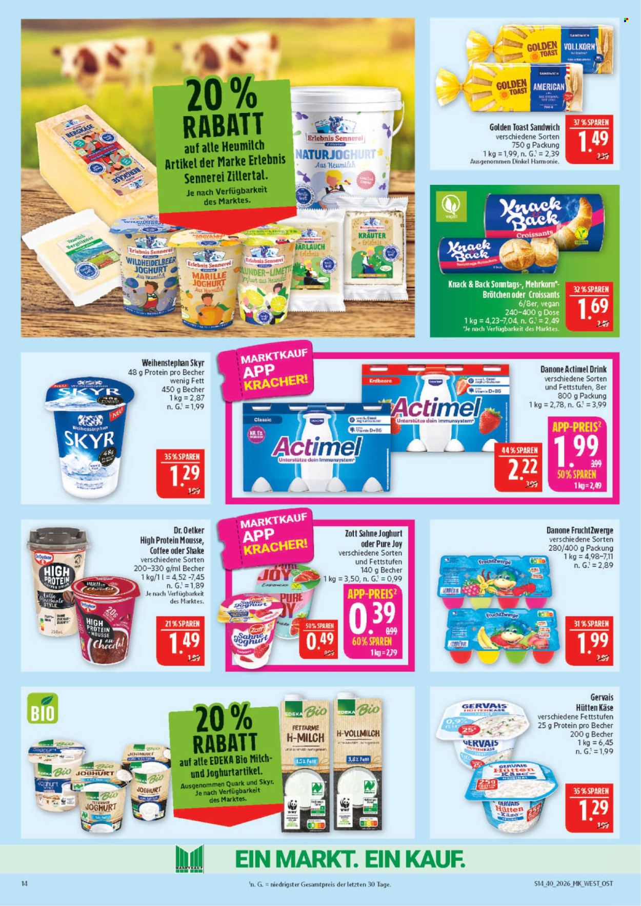 Marktkauf Prospekte  - 28.09.2026 - 2.10.2026. Seite 14