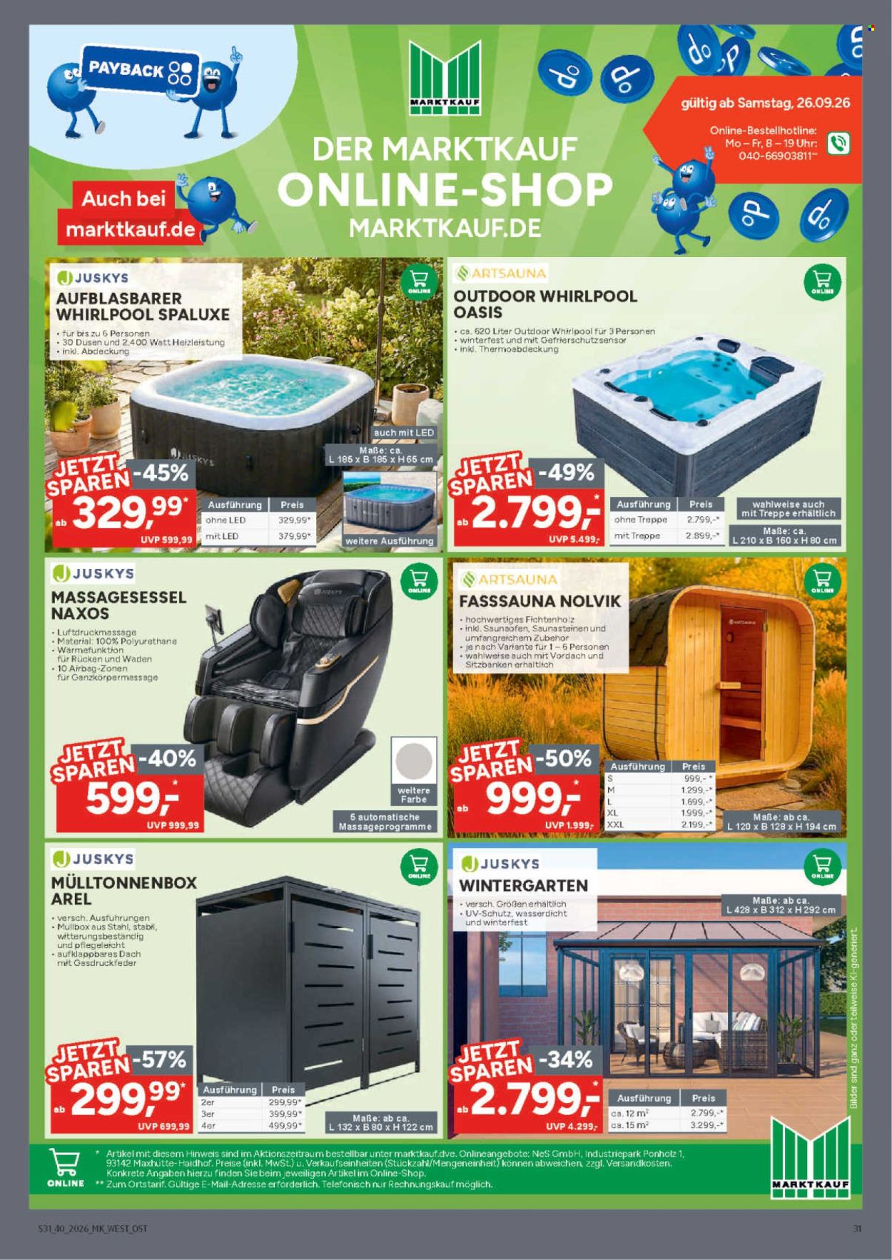 Marktkauf Prospekte  - 28.09.2026 - 2.10.2026. Seite 31
