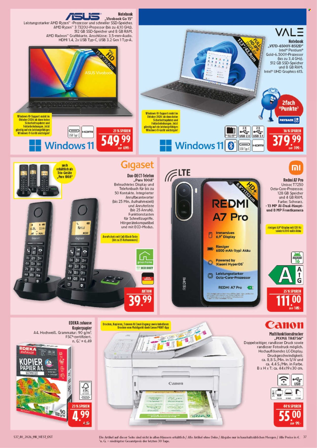 Marktkauf Prospekte  - 28.09.2026 - 2.10.2026. Seite 37