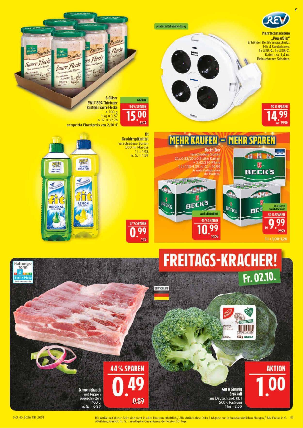 Marktkauf Prospekte  - 28.09.2026 - 2.10.2026. Seite 43