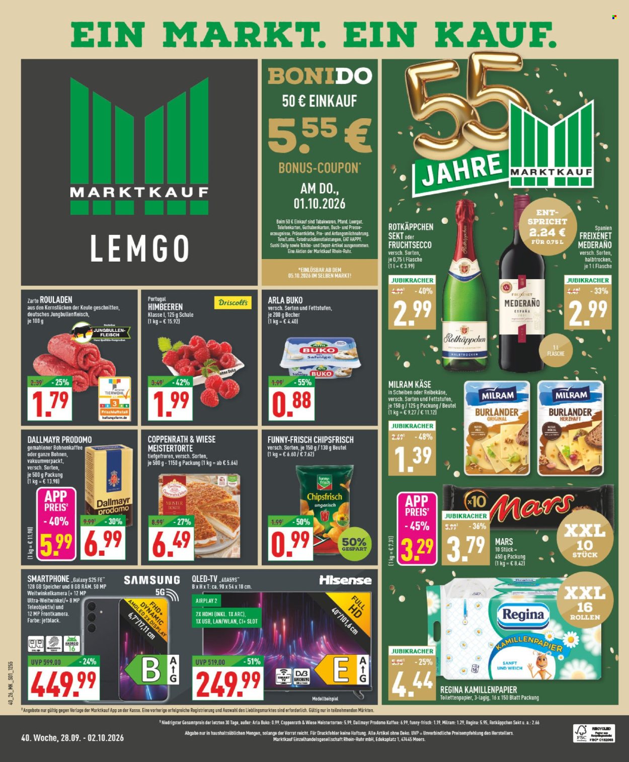 Marktkauf Prospekte  - 28.09.2026 - 2.10.2026. Seite 1