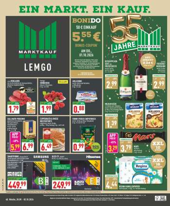 Prospekte Marktkauf - 28.09.2026 - 2.10.2026.