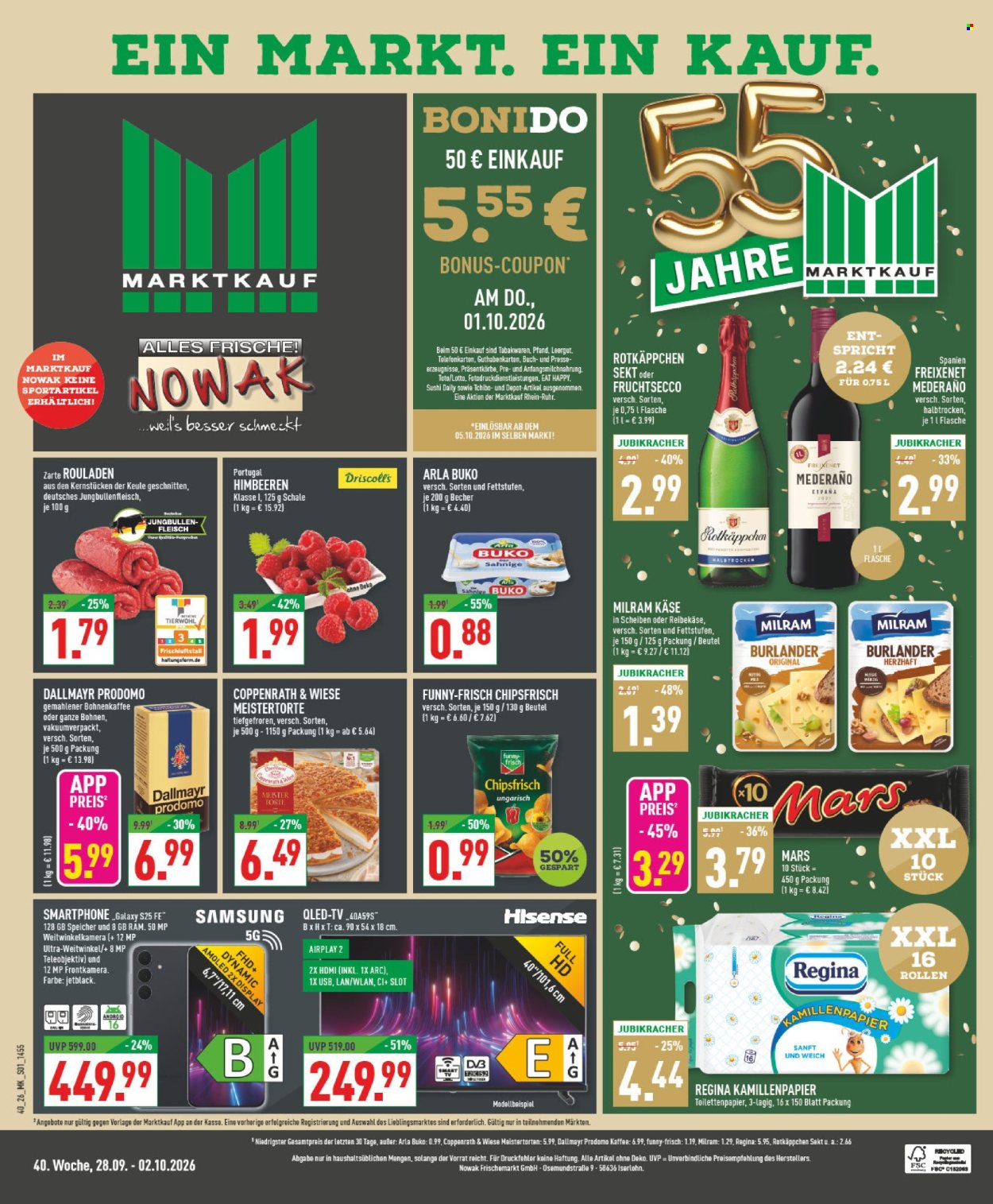 Marktkauf Prospekte  - 28.09.2026 - 2.10.2026. Seite 1