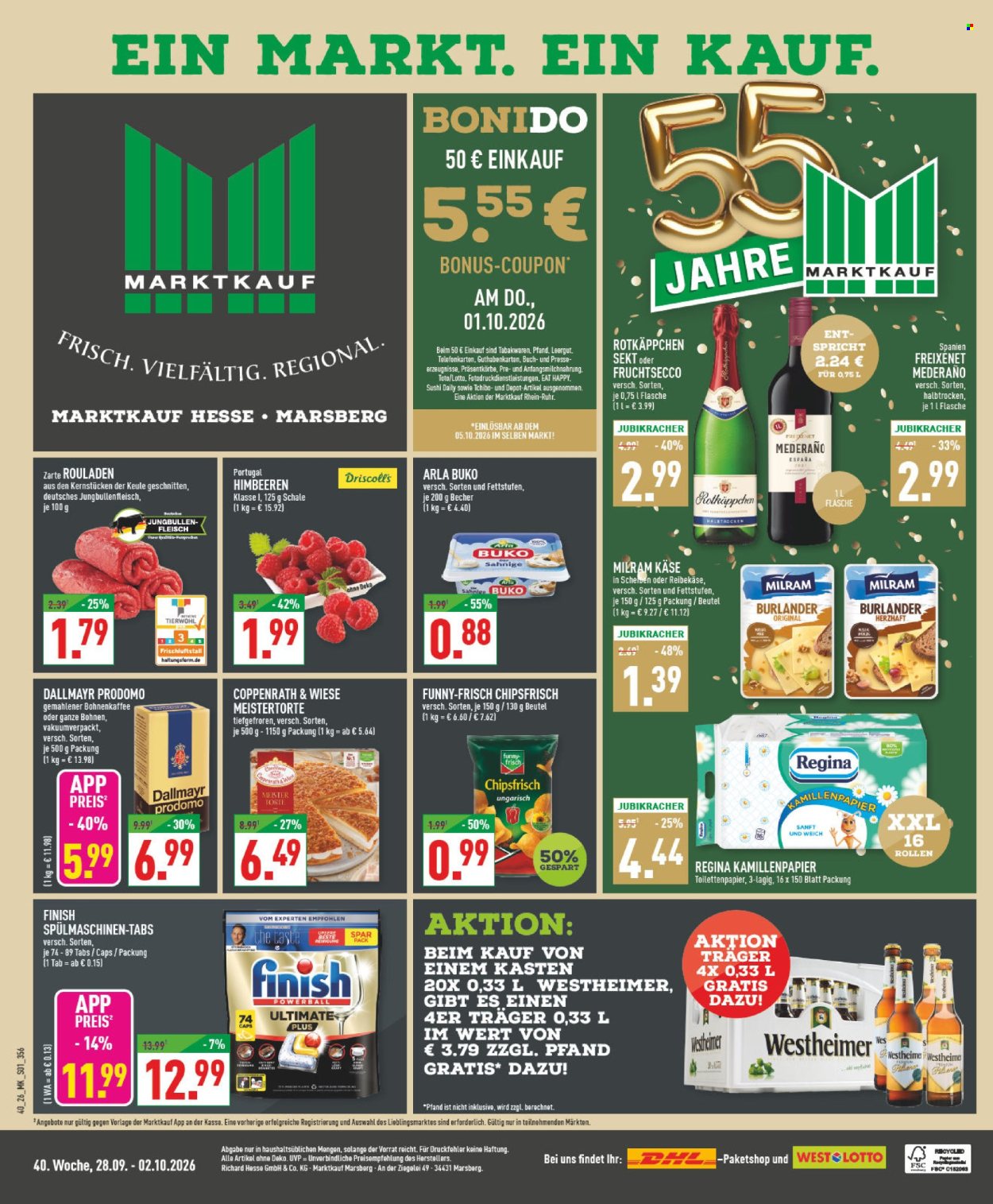 Marktkauf Prospekte  - 28.09.2026 - 2.10.2026. Seite 1