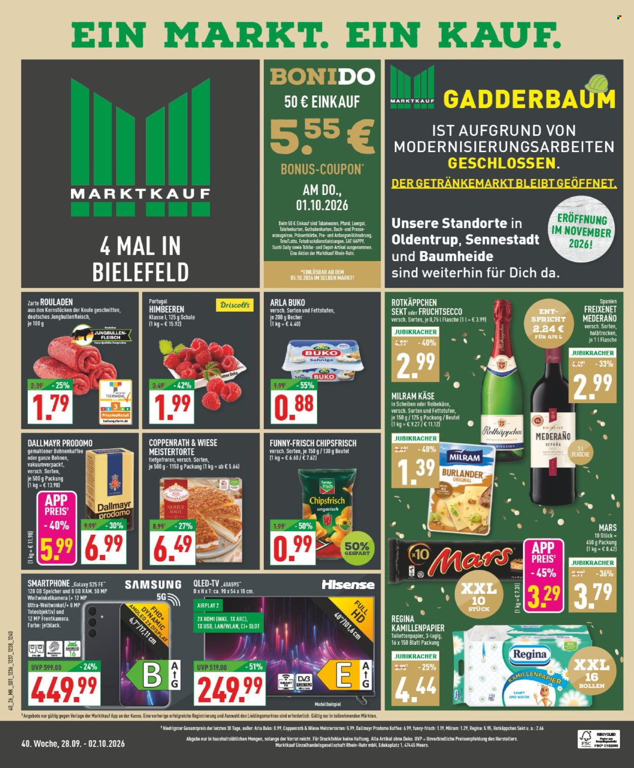 Marktkauf Prospekte  - 28.09.2026 - 2.10.2026. Seite 1