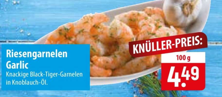 Riesengarnelen Garlic